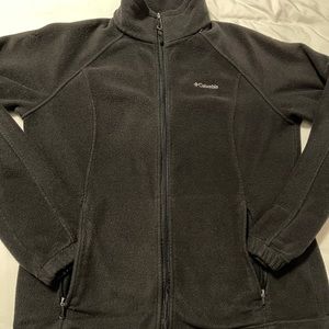 Black Columbia fleece zip up
